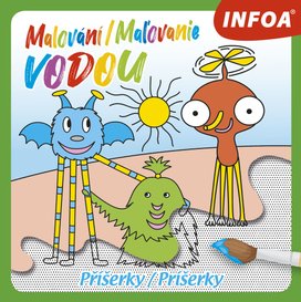 Malování/Maľovanie vodou Příšerky/Príšerky