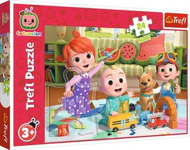 Puzzle Cocomelon: Připraveni na dobrodružství MAXI