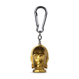 3D klíčenka Star Wars C3PO