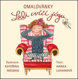 Omalovánky Lali cvičí jógu