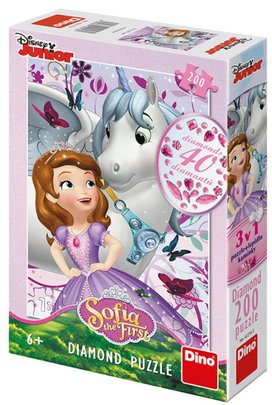 Puzzle 200 Sofie a jedorožec diamond