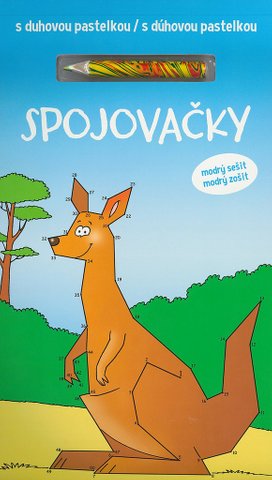 Spojovačky s duhovou pastelkou/s dúhovou pastelkou