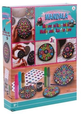 Malování kamínků Mandala