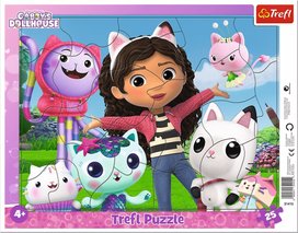 Puzzle Gábinin kouzelný domek 25 dílků