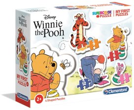 Moje první puzzle Medvídek Pú 4v1