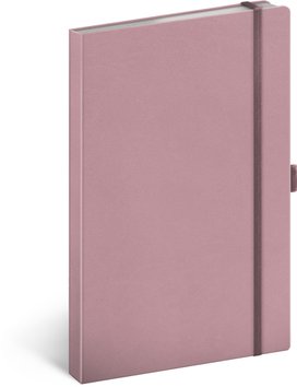 Notes růžový linkovaný