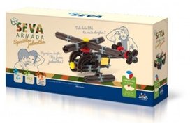 Stavebnice SEVA Armáda Speciální jednotka plast 162ks