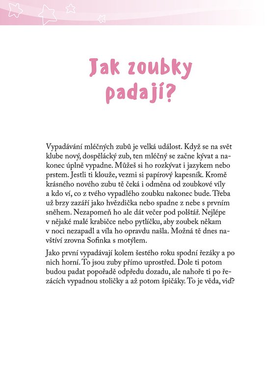 Pohádka o zoubkové víle