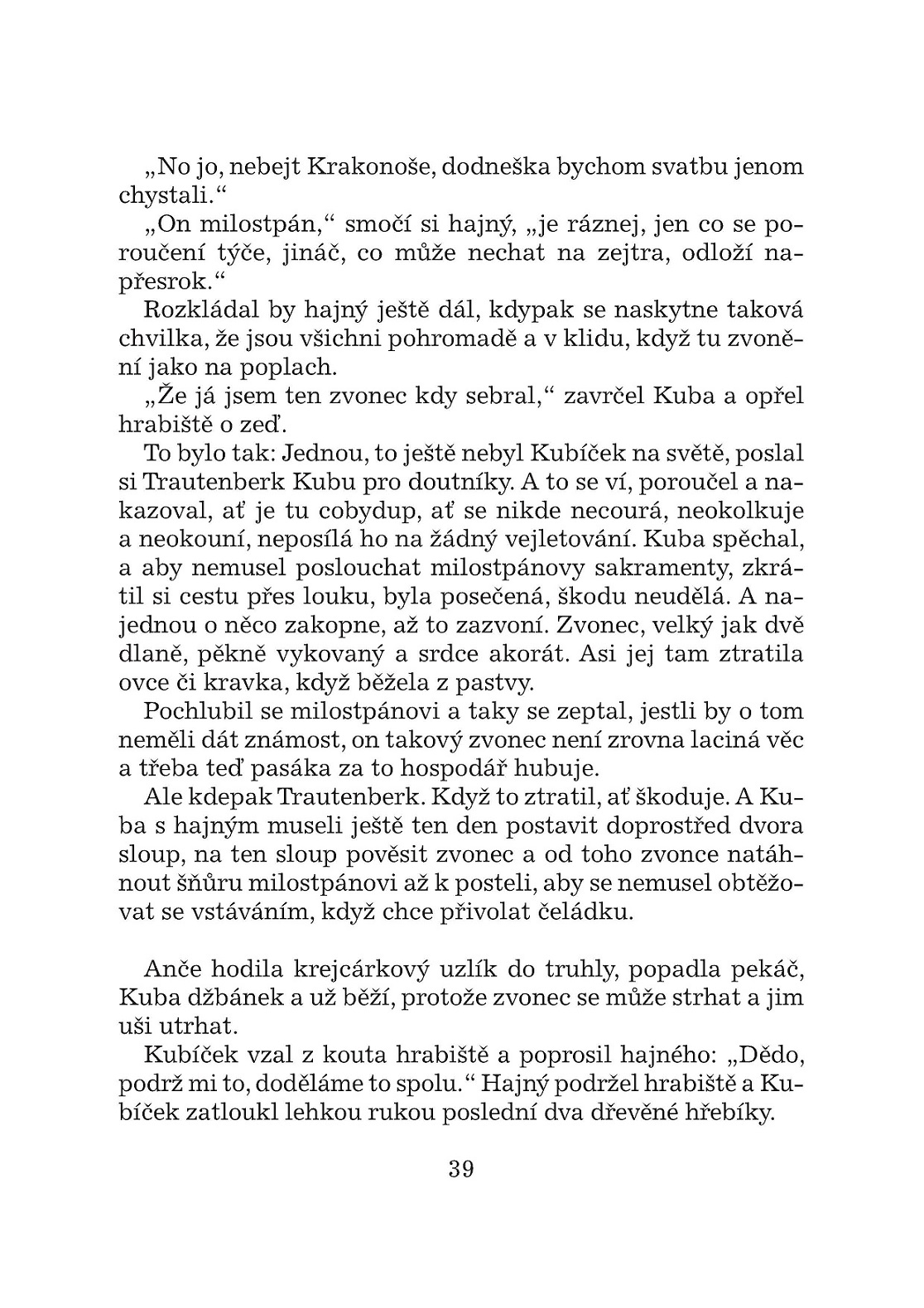 Krkonošská pohádka: Anče a Kuba mají Kubíčka
