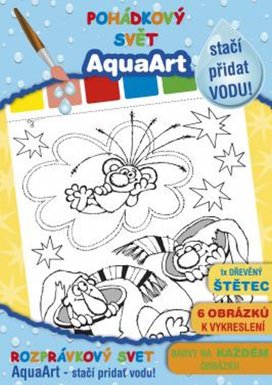 AquaArt A4 Pohádkový svět Z. Smetany omalovánka