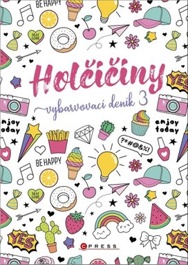 Holčičiny Vybarvovací deník 3