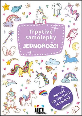 Třpytivé samolepky Jednorožci