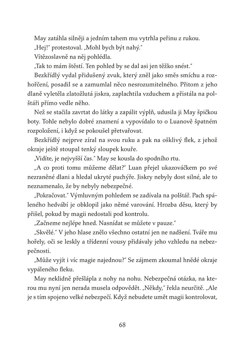 Město hořících křídel 