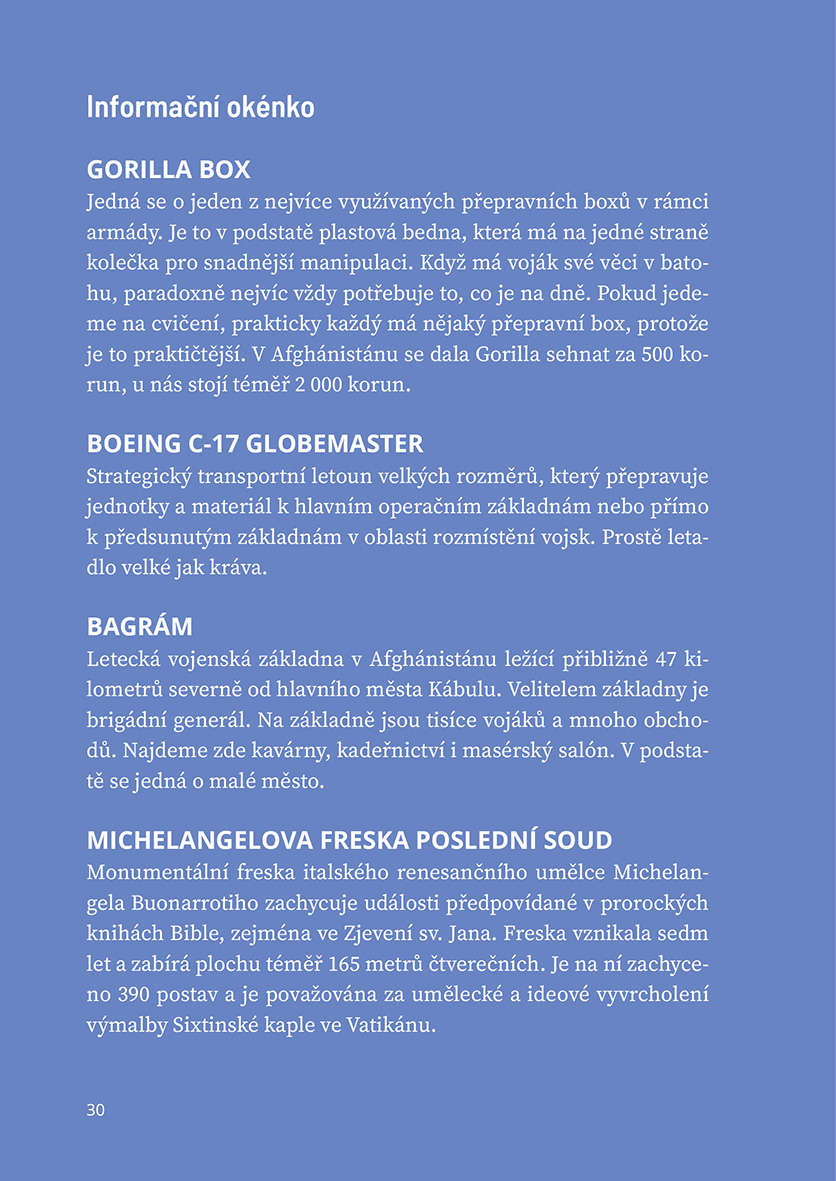 Poslední slova z Afghánistánu