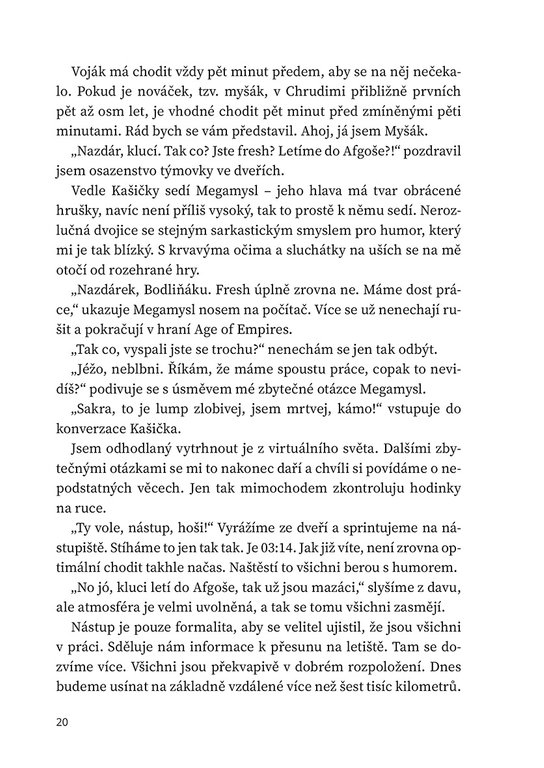 Poslední slova z Afghánistánu