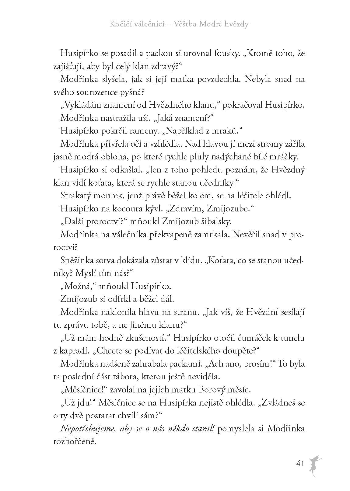 Kočičí válečníci - SUPEREDICE: Věštba Modré hvězdy