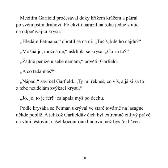 Garfield záchranářem