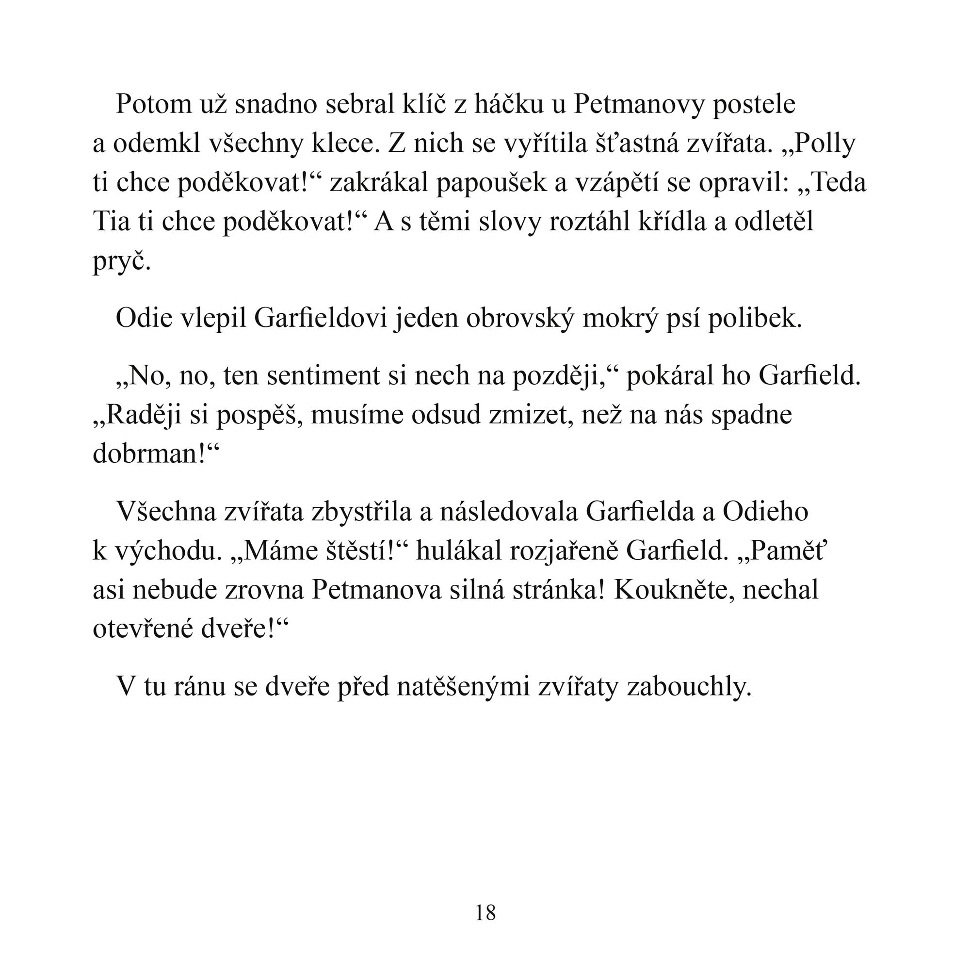 Garfield záchranářem
