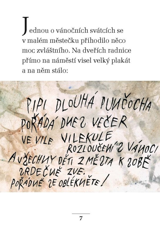 Vánoční večírek Pipi Dlouhé punčochy