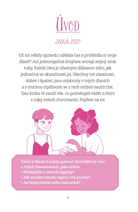 Příručka pro mladé čarodějky - Čtení z ruky