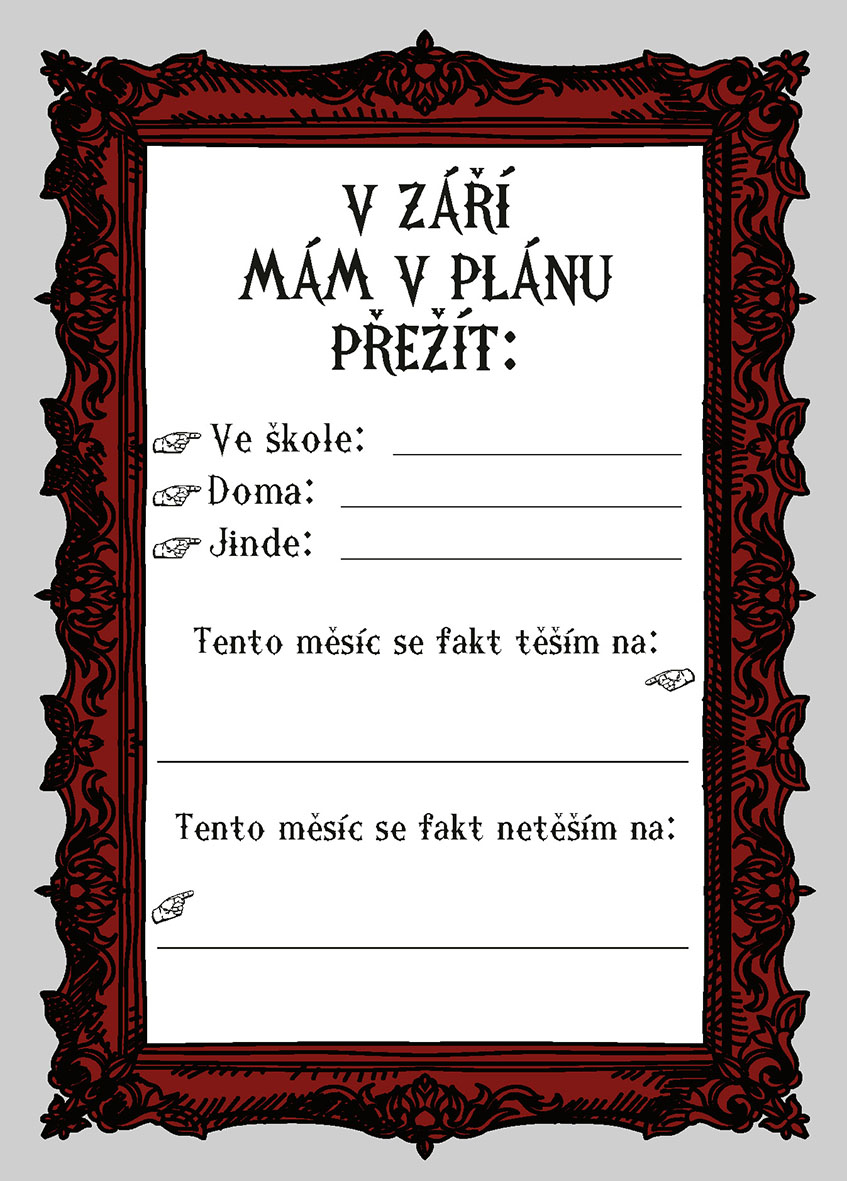 Wednesday – školní zápisník pro fanoušky seriálu
