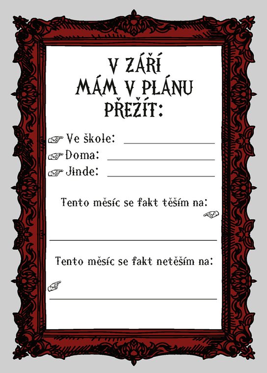 Wednesday – školní zápisník pro fanoušky seriálu