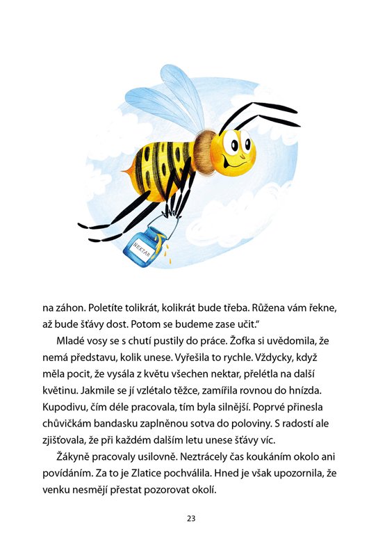 Jak vosa Žofka vyrazila do světa
