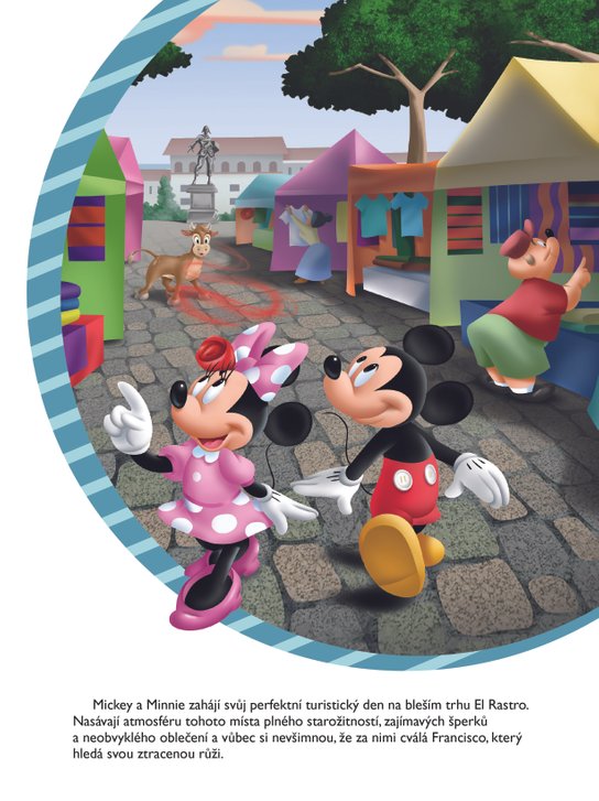 Mickey a závodníci - Knížka do ruky