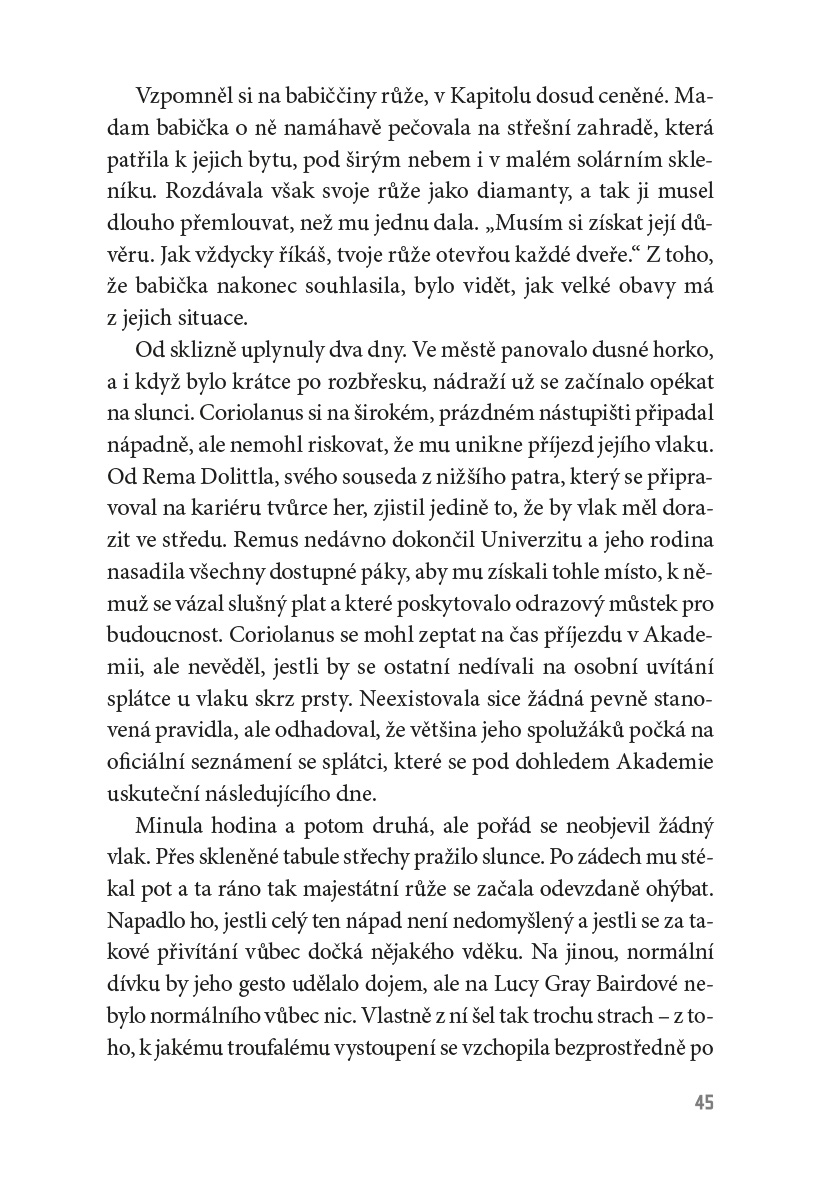 Balada o ptácích a hadech