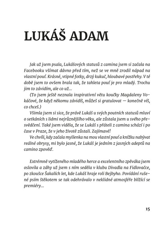 Běž, řekla cesta