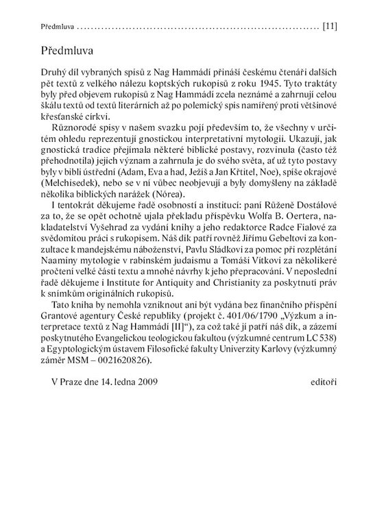 Rukopisy z Nag Hammádí 2