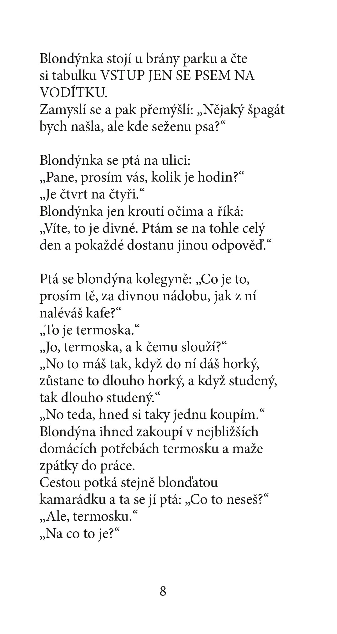 Anekdoty 3: Blondýnky