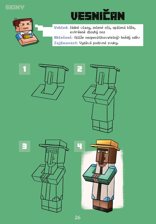 Kreslení pro Minecrafťáky