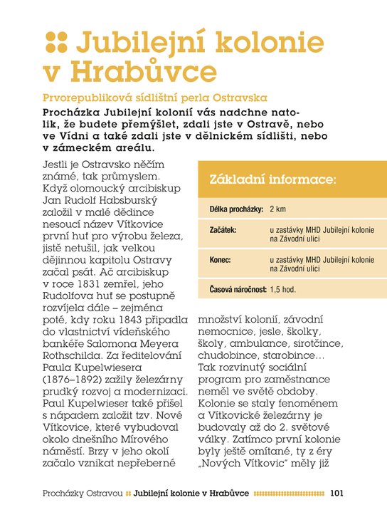 Procházky Ostravou