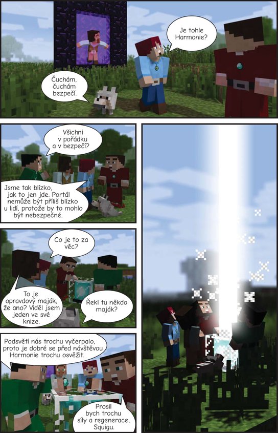 Proroctví náhrdelníku: Neoficiální megakomiks ze světa Minecraftu 3