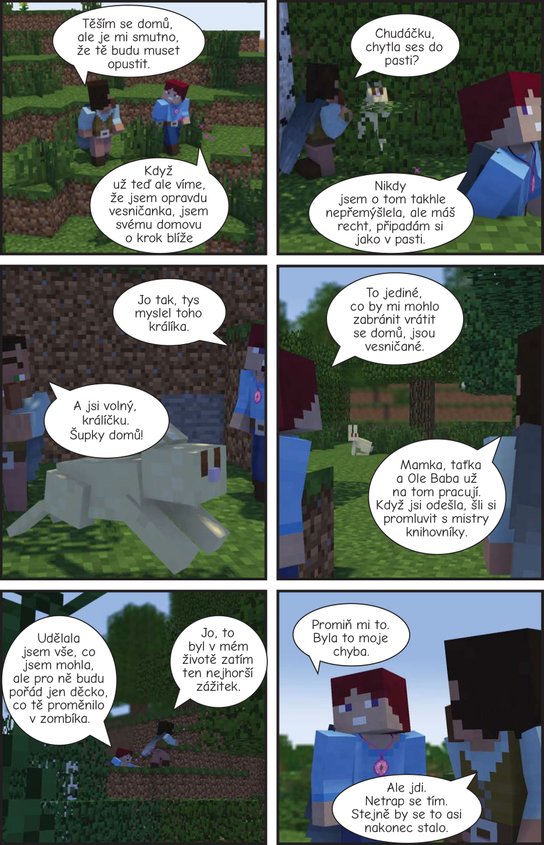 Proroctví náhrdelníku: Neoficiální megakomiks ze světa Minecraftu 3