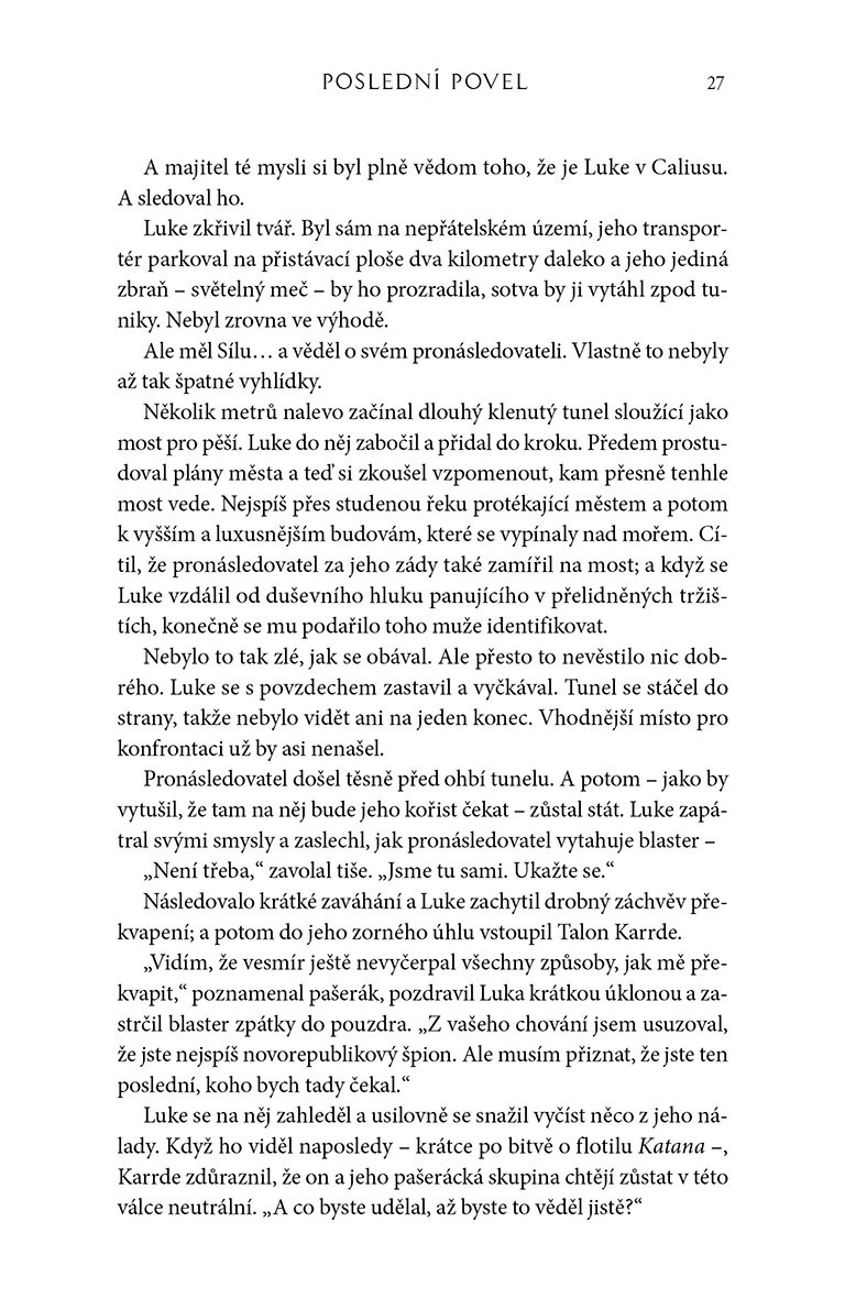 Star Wars - Poslední povel