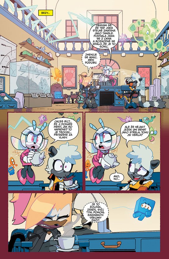 Ježek Sonic Speciál - Tangle & Whisper