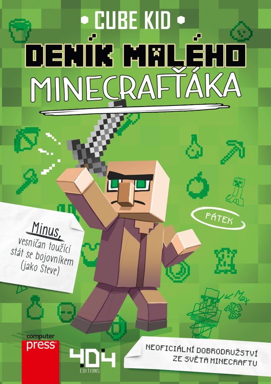 Deník malého Minecrafťáka BOX 1-5
