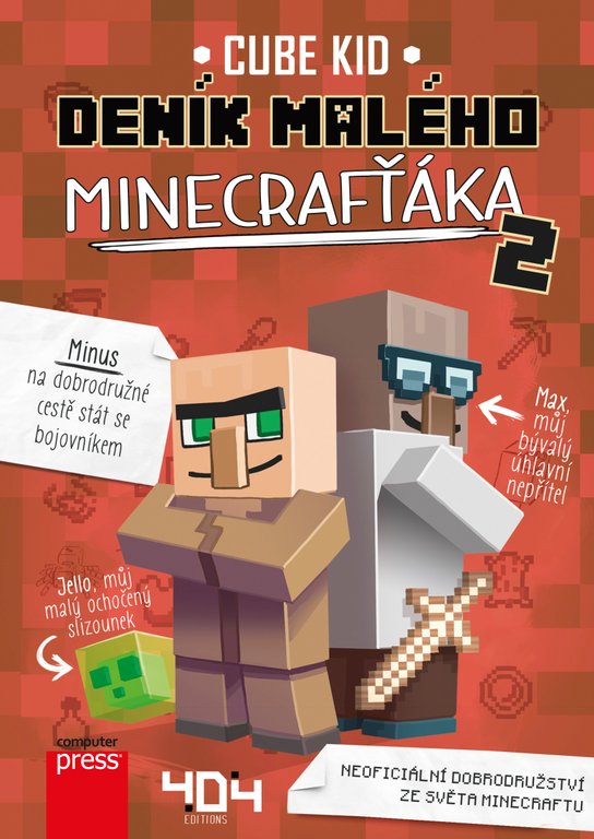 Deník malého Minecrafťáka BOX 1-5
