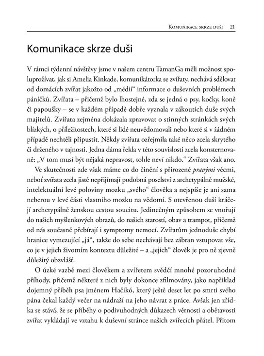 Zvíře jako zrcadlo lidské duše 