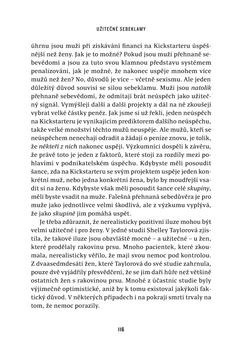 Užitečné sebeklamy 