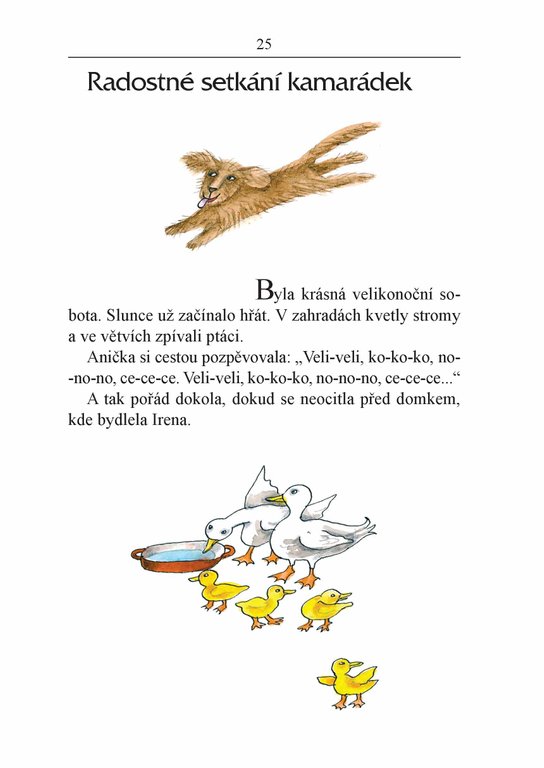 Anička a Velikonoce