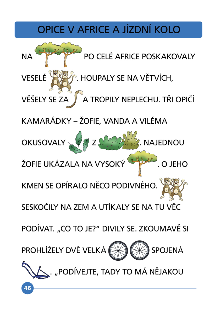 Čteme s obrázky – Veselé pohádky pro malé dobrodruhy 