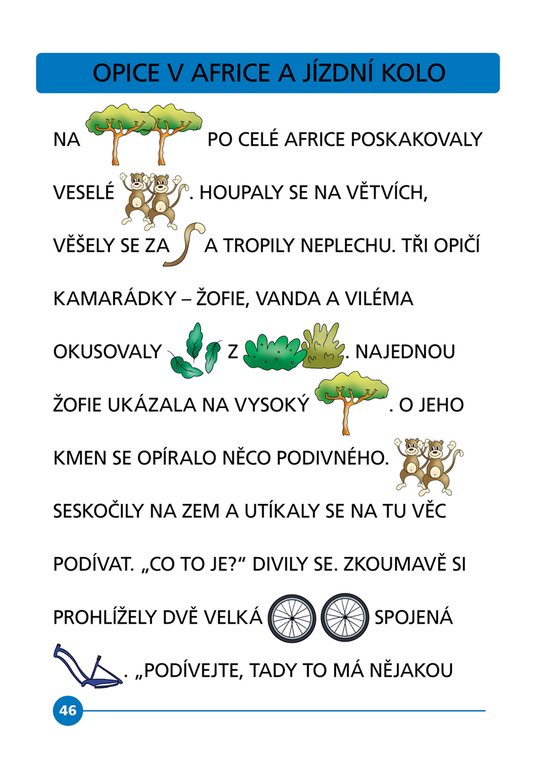 Čteme s obrázky – Veselé pohádky pro malé dobrodruhy 