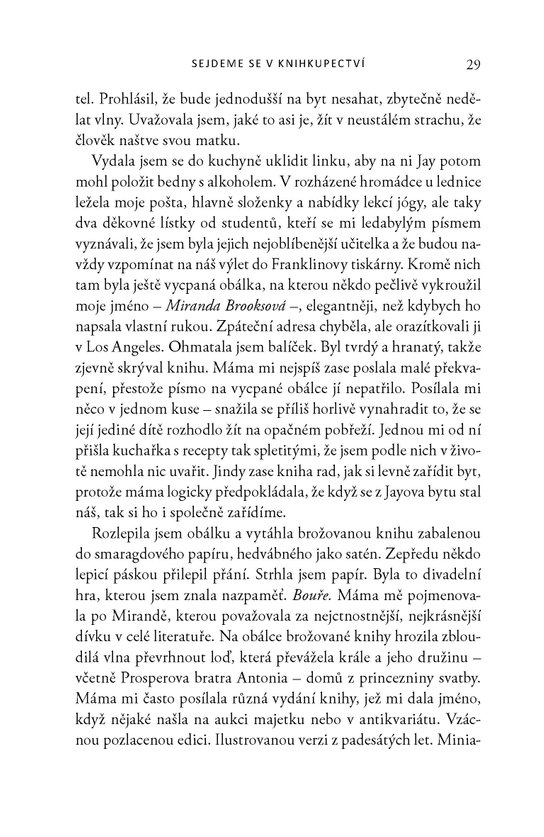Sejdeme se v knihkupectví