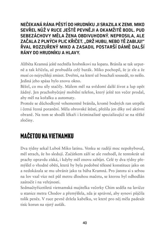 Skutečné zločiny v Praze a okolí
