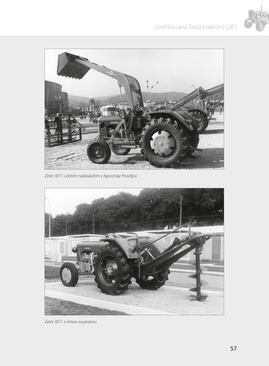 Historie traktorů Zetor