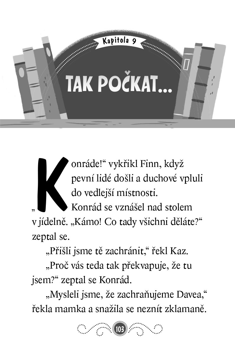 Strašidelná knihovna - Duchové v kině