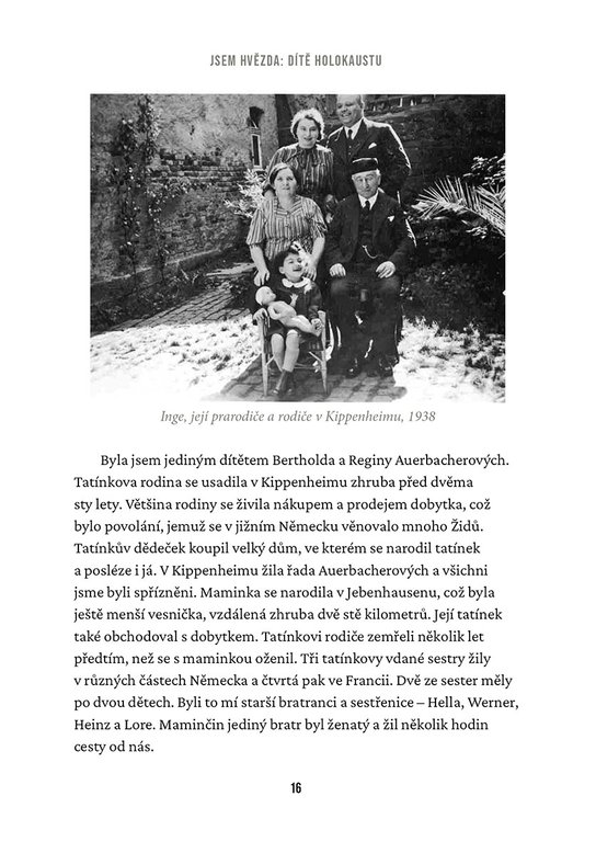 Jsem hvězda: dítě holokaustu